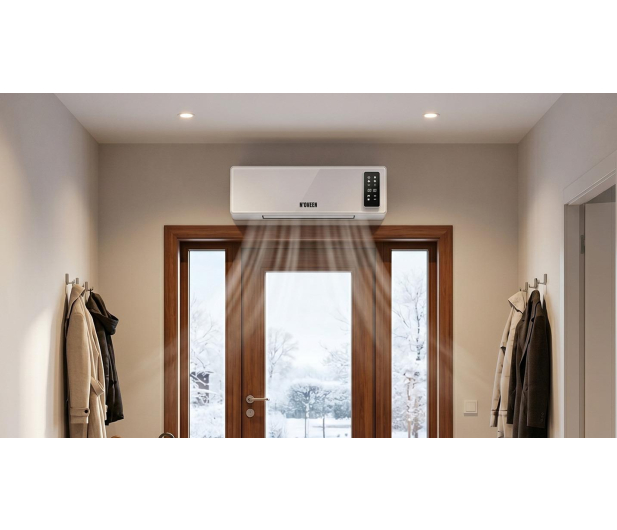 NOVEEN Kurtyna powietrzna HC3499 X-LINE TUYA WIFI SMART WHITE - 1601583 - zdjęcie 7